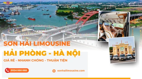 Sơn Hải Limousine -  dịch vụ xe limousine Hải Phòng đi Hà Nội giá rẻ