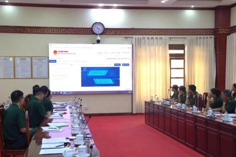 Sư đoàn 5 – Đơn vị đi đầu trong phong trào chuyển đổi số và cải cách hành chính