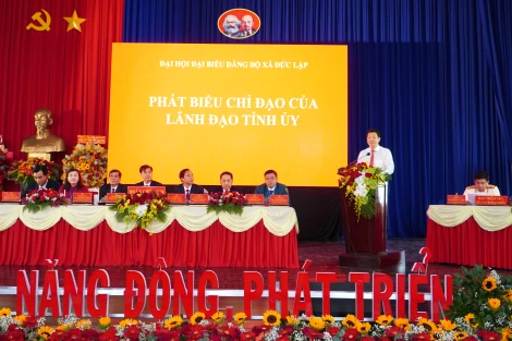 Đại hội đại biểu Đảng bộ xã Đức Lập đề ra 12 chỉ tiêu và 3 khâu đột phá