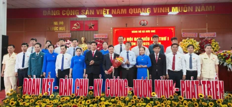 Đồng chí Đào Ngọc Thanh được chỉ định giữ chức vụ Bí thư Đảng ủy xã Đức Huệ
