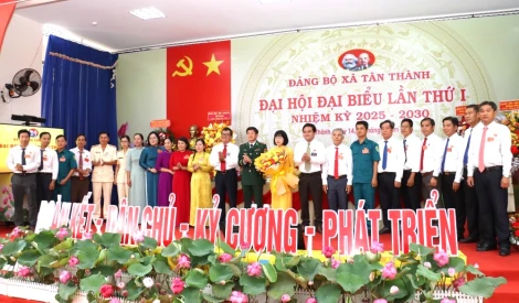 Đồng chí Nguyễn Thị Trúc Mai được chỉ định giữ chức vụ Bí thư Đảng ủy xã Tân Thành, nhiệm kỳ 2025-2030