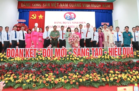 Đồng chí Trần Thị Ngọc Nương được chỉ định giữ chức Bí thư Đảng ủy xã Ninh Điền, nhiệm kỳ 2025-2030