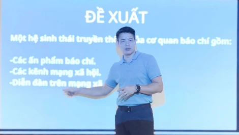 Bồi dưỡng kỹ năng truyền thông báo chí trên mạng xã hội trong bối cảnh sáp nhập