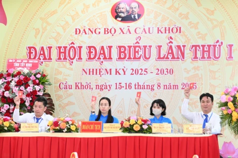 Đồng chí Nguyễn Thị Thu Hương được chỉ định giữ chức Bí thư Đảng ủy xã Cầu Khởi, nhiệm kỳ 2025-2030