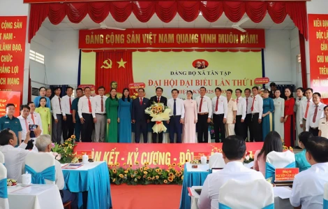Đồng chí Trần Thanh Phong được chỉ định giữ chức Bí thư Đảng ủy xã Tân Tập, nhiệm kỳ 2025-2030