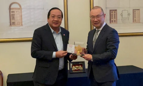 Lãnh đạo tỉnh Tây Ninh chào xã giao Phó Thị trưởng TP.Sydney