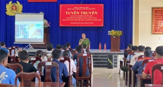 Tuyên truyền kỹ năng phòng cháy, chữa cháy cho người dân Dương Minh Châu