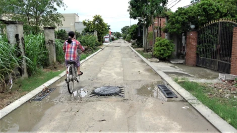 Khu phố Bình Trung, phường Bình Minh: Người dân kiến nghị sớm hoàn thành nâng cấp đường hẻm số 1