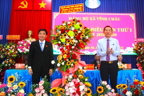Xã Vĩnh Châu đề ra 15 chỉ tiêu thực hiện trong nhiệm kỳ 2025 - 2030