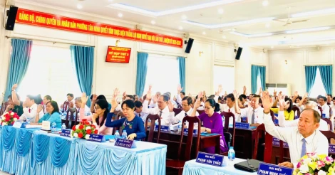 Kỳ họp thứ 2 HĐND phường Tân Ninh: Thông qua nhiều nghị quyết quan trọng