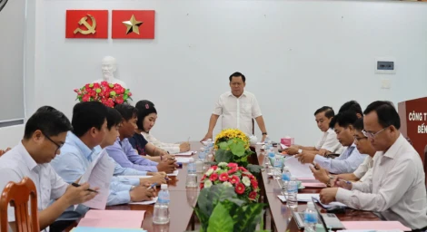 Lãnh đạo UBND tỉnh Tây Ninh làm việc với các doanh nghiệp có vốn Nhà nước