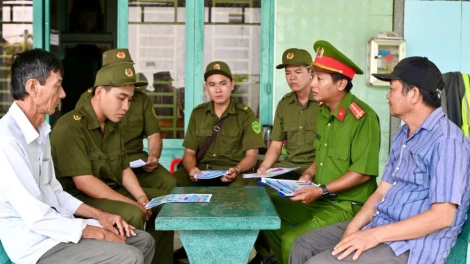 Xã Lương Hòa triển khai mô hình 'Khu nhà trọ an ninh, trật tự, an toàn phòng cháy, chữa cháy'