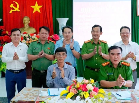 Công an tỉnh Tây Ninh ký kết phối hợp công tác phòng cháy, chữa cháy và cứu nạn, cứu hộ với các công ty đầu tư hạ tầng khu công nghiệp