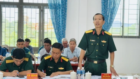 Phường Bình Minh xét duyệt tiêu chuẩn công dân nhập ngũ và thực hiện nghĩa vụ tham gia Công an Nhân dân