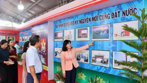 Tây Ninh khai mạc Hội chợ triển lãm với 200 gian hàng