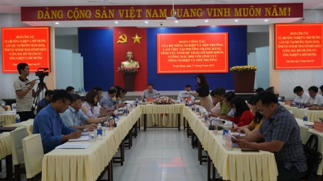 Bộ Nông nghiệp và Môi trường tháo gỡ vướng mắc khi triển khai chính quyền 2 cấp tại phường Trảng Bàng