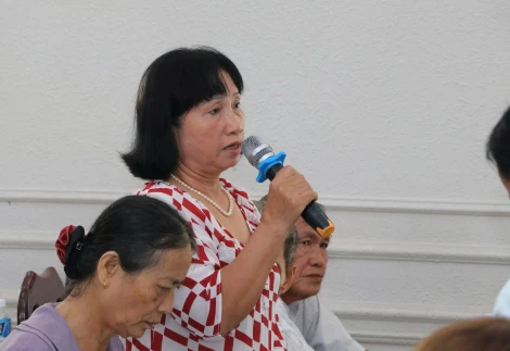 Cử tri phường Tân Ninh phản ánh các vấn đề về hạ tầng, y tế và an ninh trật tự