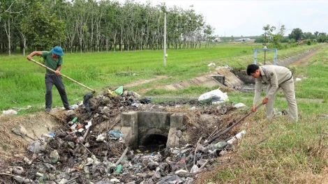 Mùa mưa bão, các dòng kênh cần bảo đảm thông thoáng