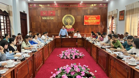 Phường Kiến Tường tổng kết công tác tổ chức Đại hội đại biểu Đảng bộ lần thứ I