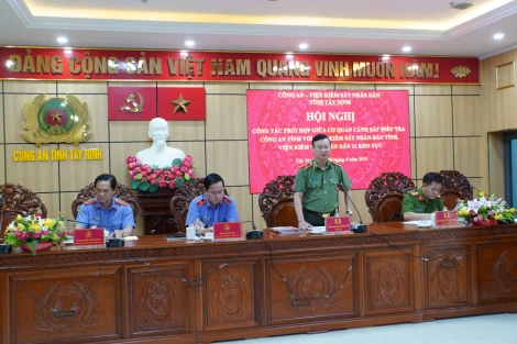 Phối hợp nâng cao chất lượng, hiệu quả công tác tiếp nhận, giải quyết nguồn tin về tội phạm và điều tra vụ án hình sự