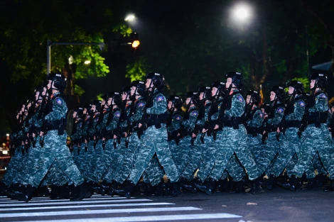 Sơ duyệt A80: Khí thế hào hùng, đoàn kết