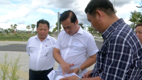 Lãnh đạo phường Kiến Tường khảo sát các công trình, dự án phát sinh mới năm 2025