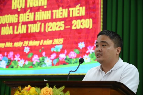 Người dân xã Lương Hòa tích cực đóng góp xây dựng quê hương
