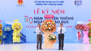 Trường THPT Trần Đại Nghĩa tổ chức Lễ khai giảng năm học mới 2025-2026