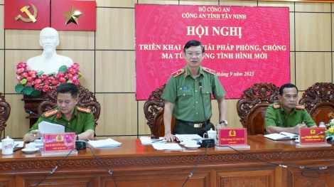 Công an tỉnh Tây Ninh triển khai các giải pháp phòng, chống ma túy trong tình hình mới