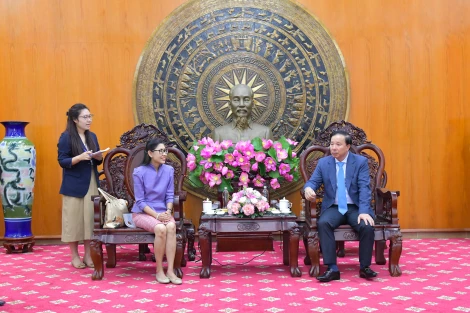 Đại sứ đặc mệnh toàn quyền Thái Lan tại Việt Nam chào xã giao lãnh đạo tỉnh