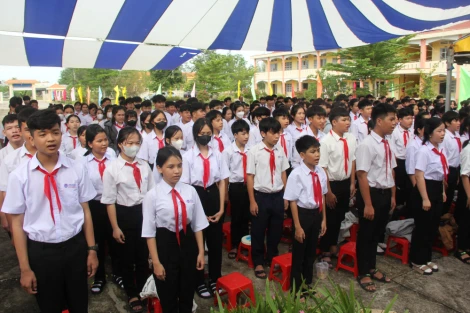 Trường THCS&THPT Khánh Hưng khai giảng năm học 2025 - 2026