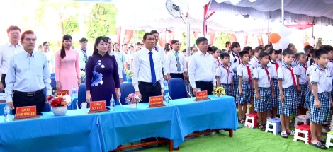 Trường Tiểu học Phước Vân khai giảng năm học mới