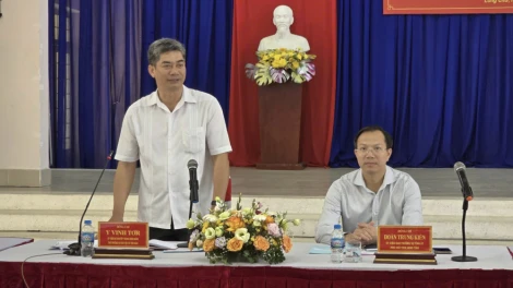 Sáng 08/9, Đoàn công tác Bộ Dân tộc và Tôn giáo do Ủy viên dự khuyết Trung ương Đảng, Thứ trưởng Bộ Dân tộc và Tôn giáo Y Vinh Tơr làm trưởng đoàn có buổi kiểm tra việc thực hiện công tác quản lý nhà nước về lĩnh vực dân tộc, tôn giáo, tín ngưỡng tại xã Long Chữ và xã Phước Vinh, tỉnh Tây Ninh khi thực hiện chính quyền địa phương 2 cấp.