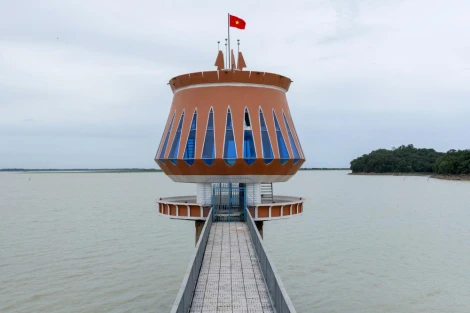 Lưu lượng nước về hồ Dầu Tiếng thấp hơn so với hằng năm