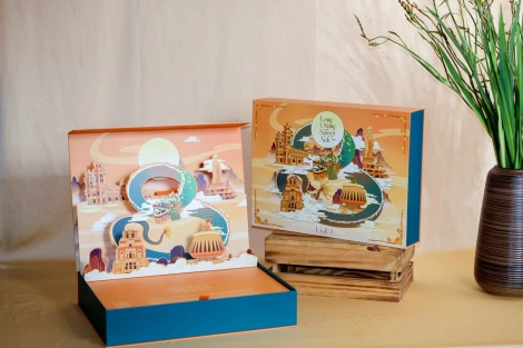 Độc đáo hộp bánh Trung thu với các biểu tượng văn hóa - địa danh nổi tiếng của tỉnh Tây Ninh
