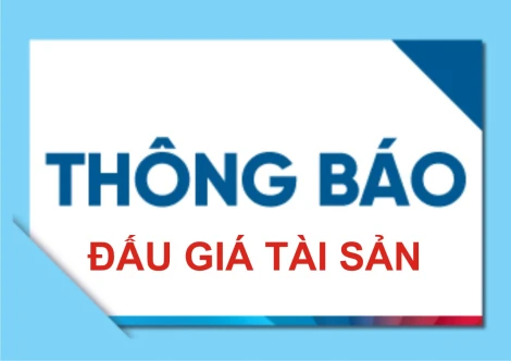 THÔNG BÁO ĐẤU GIÁ TÀI SẢN
