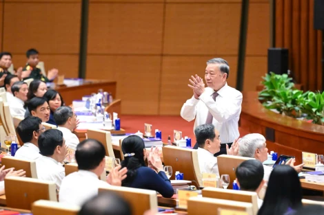 Tổng Bí thư Tô Lâm dự hội nghị chuyên đề Bình dân học vụ số - Quốc hội số