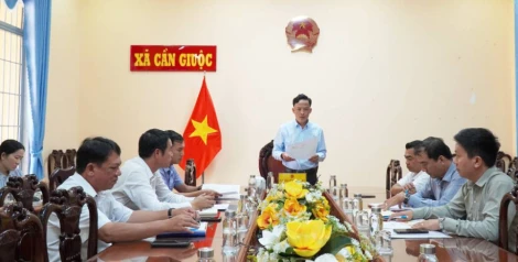 Xã Cần Giuộc phấn đấu đến năm 2026 có trên 98% hộ dân được tiếp cận nguồn nước sạch