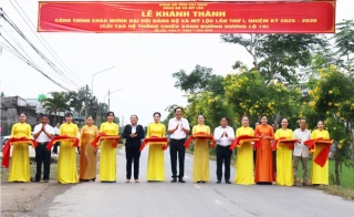 Xã Mỹ Lộc huy động gần 286,5 tỉ đồng đầu tư xây dựng nông thôn mới