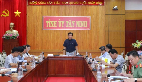 Đảm bảo trang trọng, an toàn, tiết kiệm trong công tác hậu cần phục vụ Đại hội Đảng bộ tỉnh Tây Ninh lần thứ I