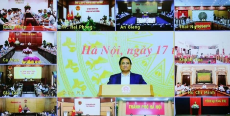 Thủ tướng chủ trì Hội nghị toàn quốc về thúc đẩy đầu tư công năm 202