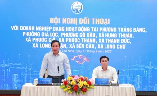 Chủ tịch UBND tỉnh Tây Ninh Nguyễn Văn Út: Tạo mọi điều kiện thuận lợi nhất để doanh nghiệp phát triển