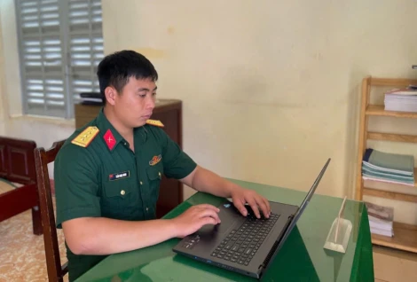 Trung đội trưởng đam mê sáng kiến, cải tiến kỹ thuật