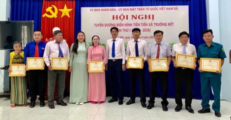 Xã Truông Mít: Đổi mới công tác thi đua – khen thưởng, tạo động lực phát triển toàn diện