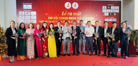 Ra mắt Chi hội Doanh nhân trẻ Tân Ninh