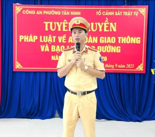 Phường Tân Ninh: Tuyên truyền an toàn giao thông và bạo lực học đường cho học sinh