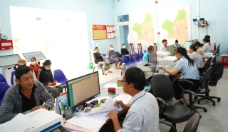 Kiểm tra công tác cải cách hành chính tại xã Trà Vong
