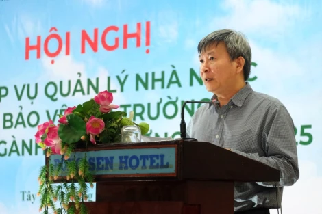 Tập huấn nghiệp vụ quản lý nhà nước về bảo vệ môi trường