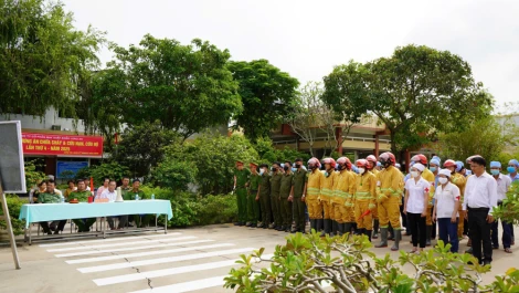 Thực tập phương án chữa cháy và cứu nạn, cứu hộ tại doanh nghiệp