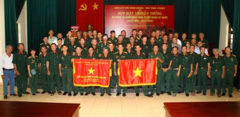 Ban Liên lạc truyền thống Tiểu đoàn 500 Long An khu vực TP.HCM tổ chức họp mặt